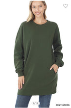 Load image into Gallery viewer, Megan Sweatshirt Dress
